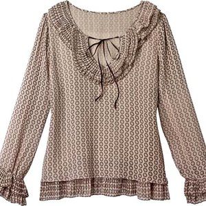 Leifsdottir Silk Blouse  Top